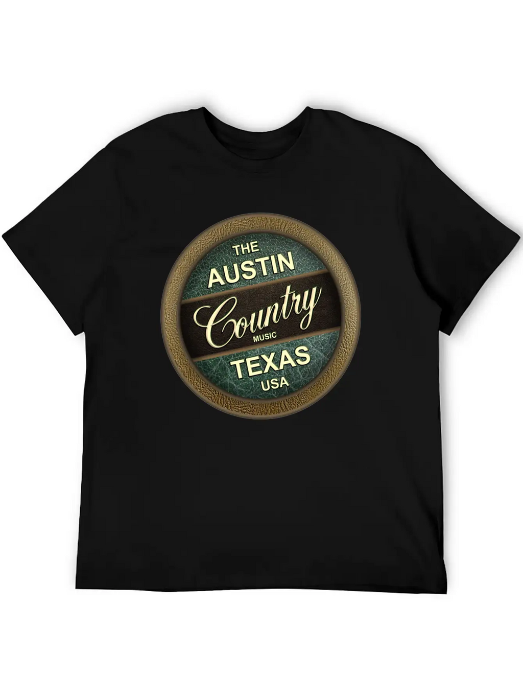 The Austin Country Music Texas Breathable Soft Cotton T-Shirt – Timeless Casual Look