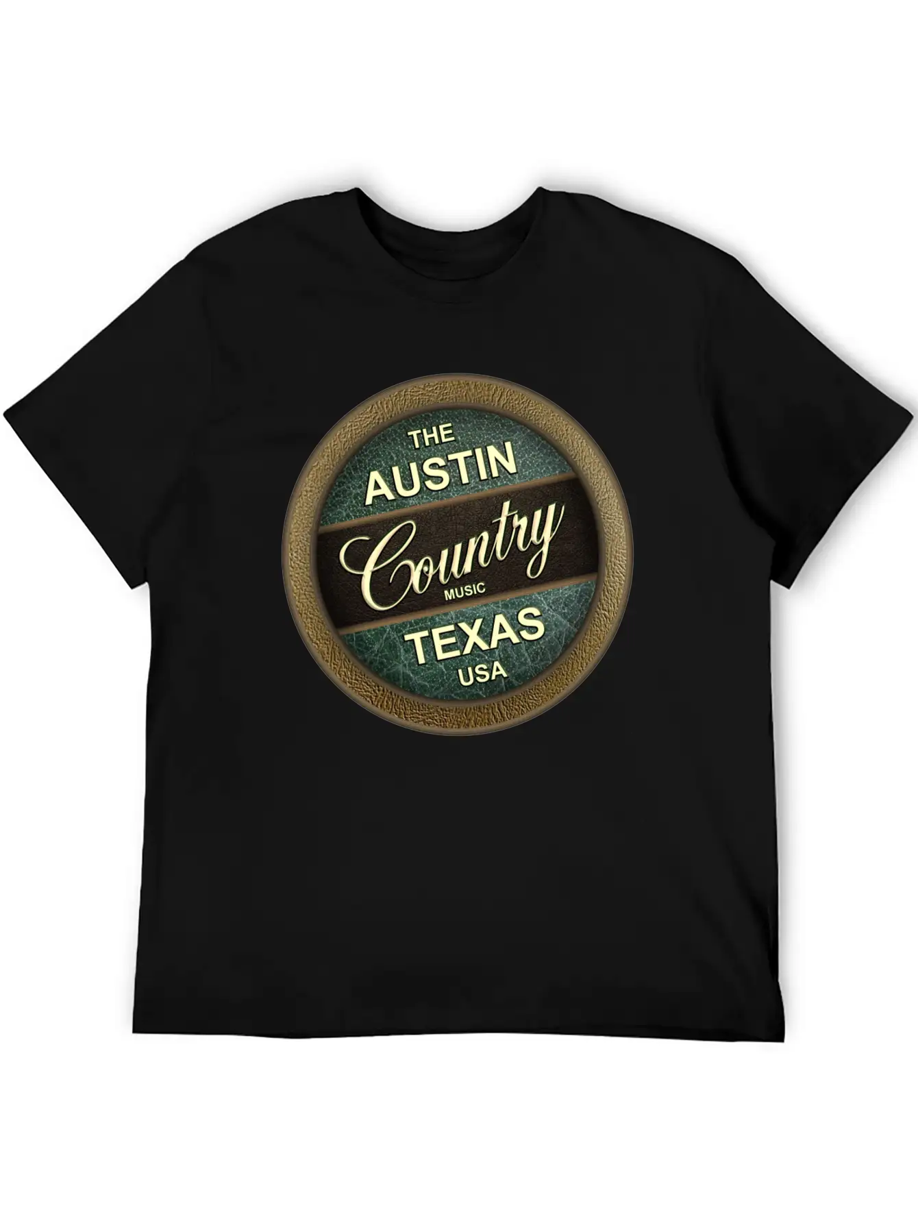 The Austin Country Music Texas Breathable Soft Cotton T-Shirt – Timeless Casual Look