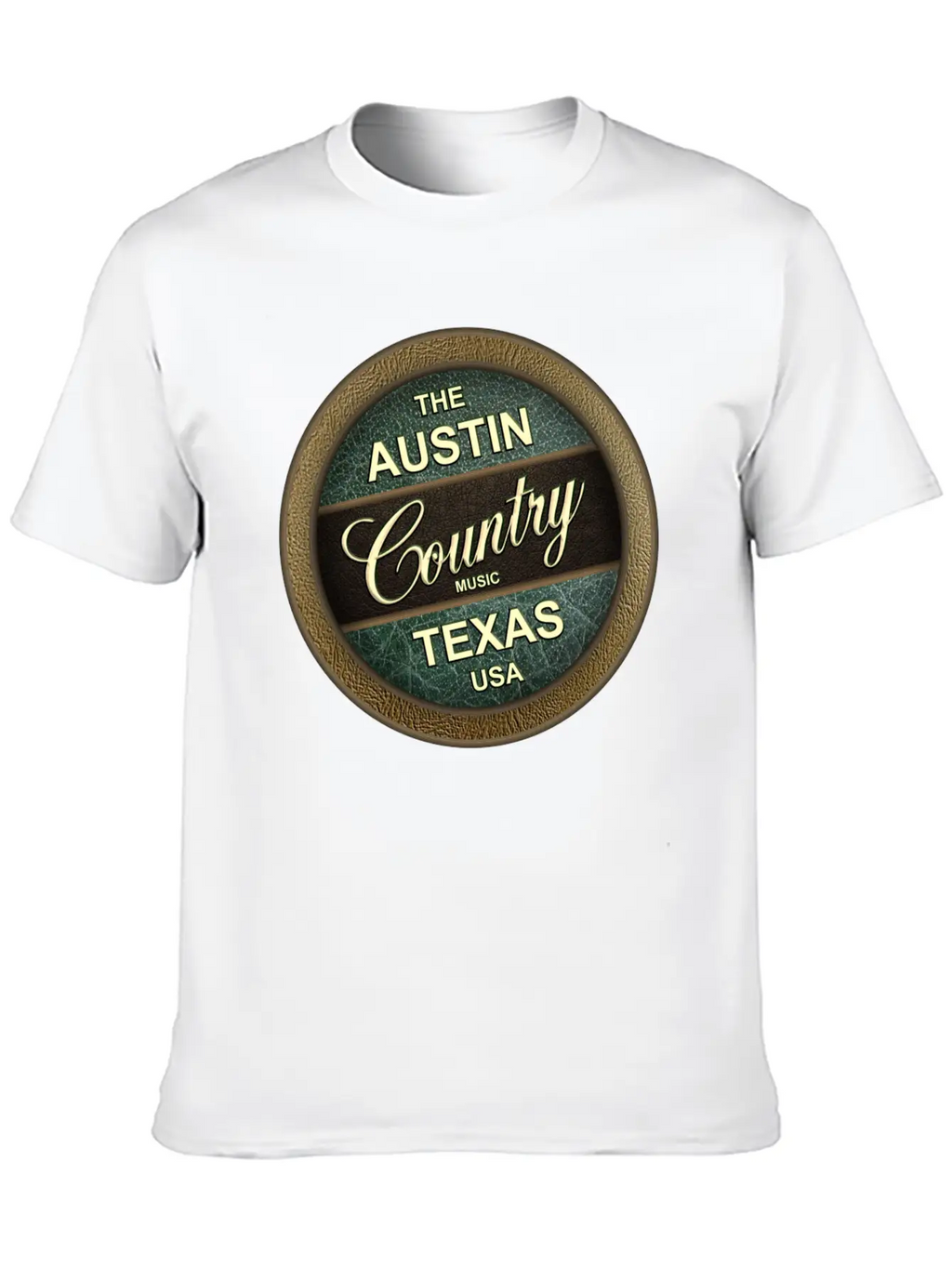 The Austin Country Music Texas Breathable Soft Cotton T-Shirt – Timeless Casual Look
