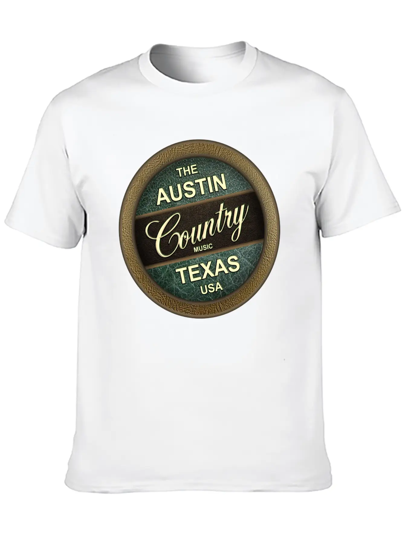 The Austin Country Music Texas Breathable Soft Cotton T-Shirt – Timeless Casual Look