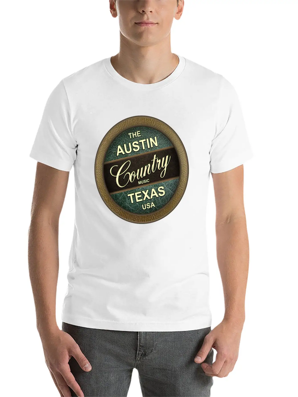 The Austin Country Music Texas Breathable Soft Cotton T-Shirt – Timeless Casual Look