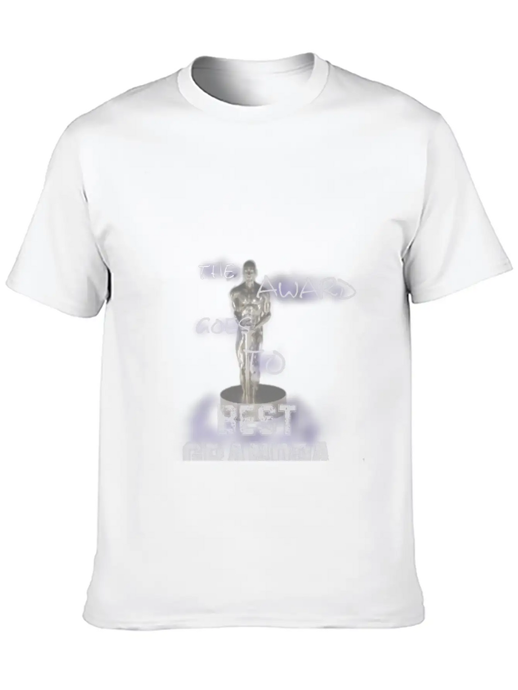 The Award Goes To Best Grandpa Breathable Graphic T-Shirt – Perfect For Casual Days