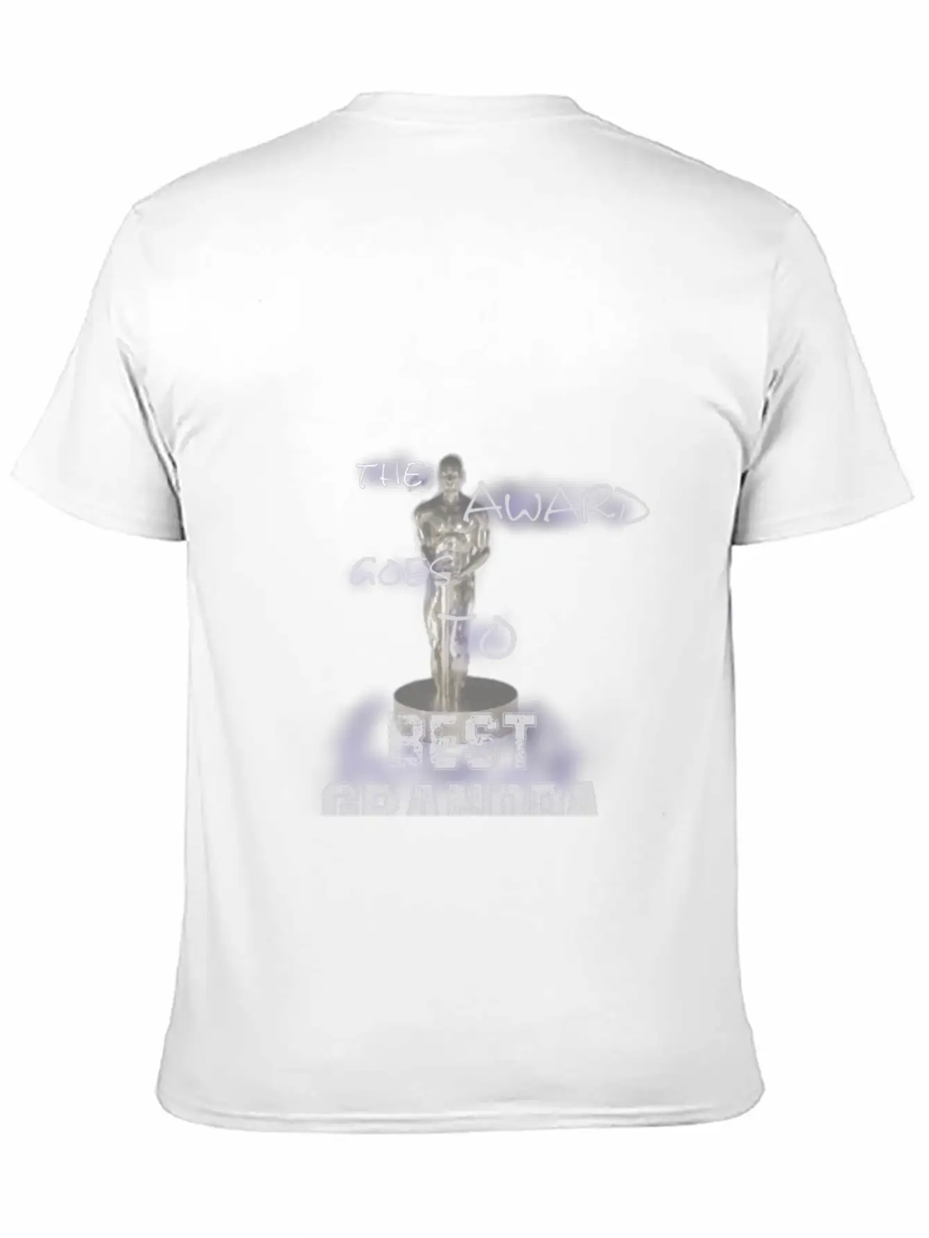 The Award Goes To Best Grandpa Breathable Graphic T-Shirt – Perfect For Casual Days