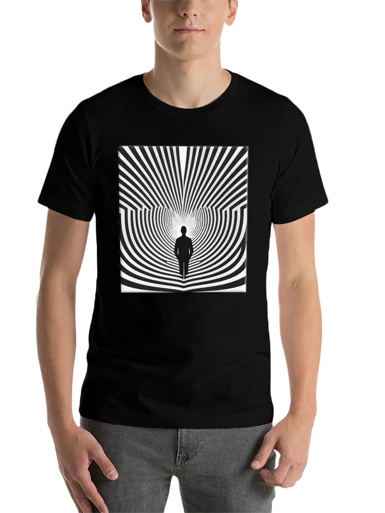 The Beginning Of Thought – 3 Unisex Casual T-Shirt – Clean Design For Daily Comfort