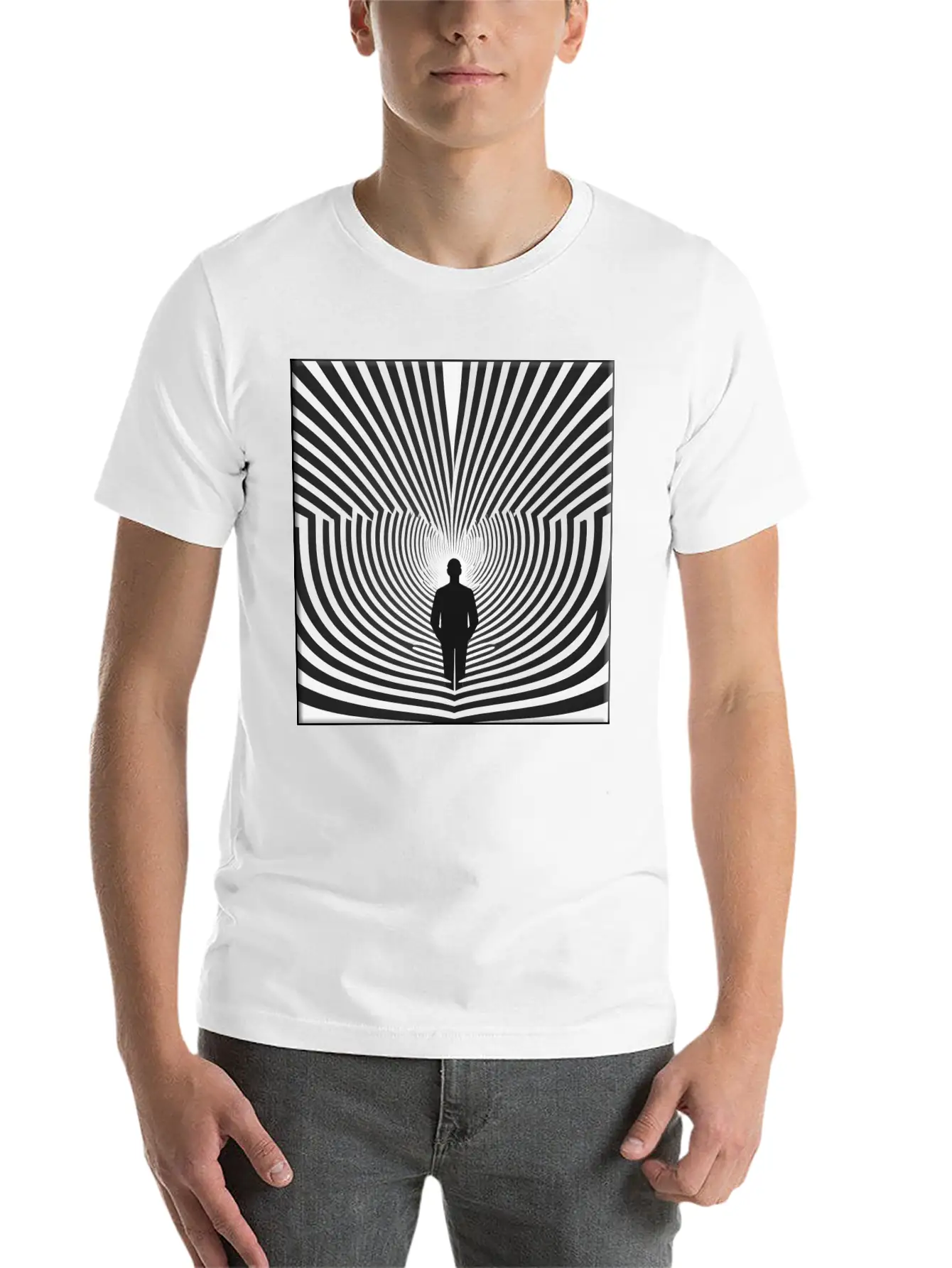 The Beginning Of Thought – 3 Unisex Casual T-Shirt – Clean Design For Daily Comfort