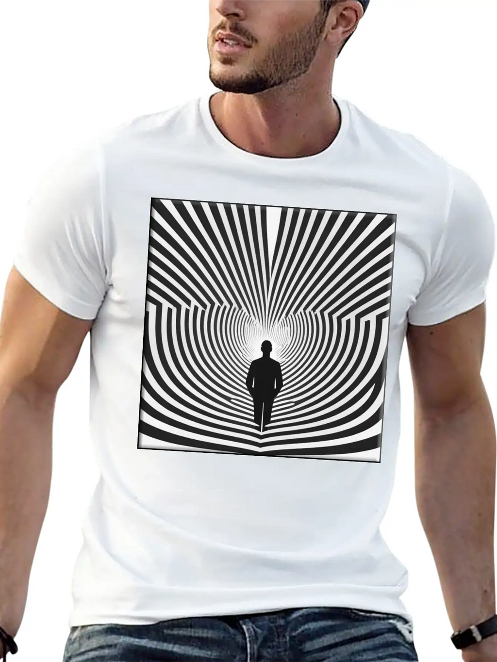The Beginning Of Thought – 3 Unisex Casual T-Shirt – Clean Design For Daily Comfort