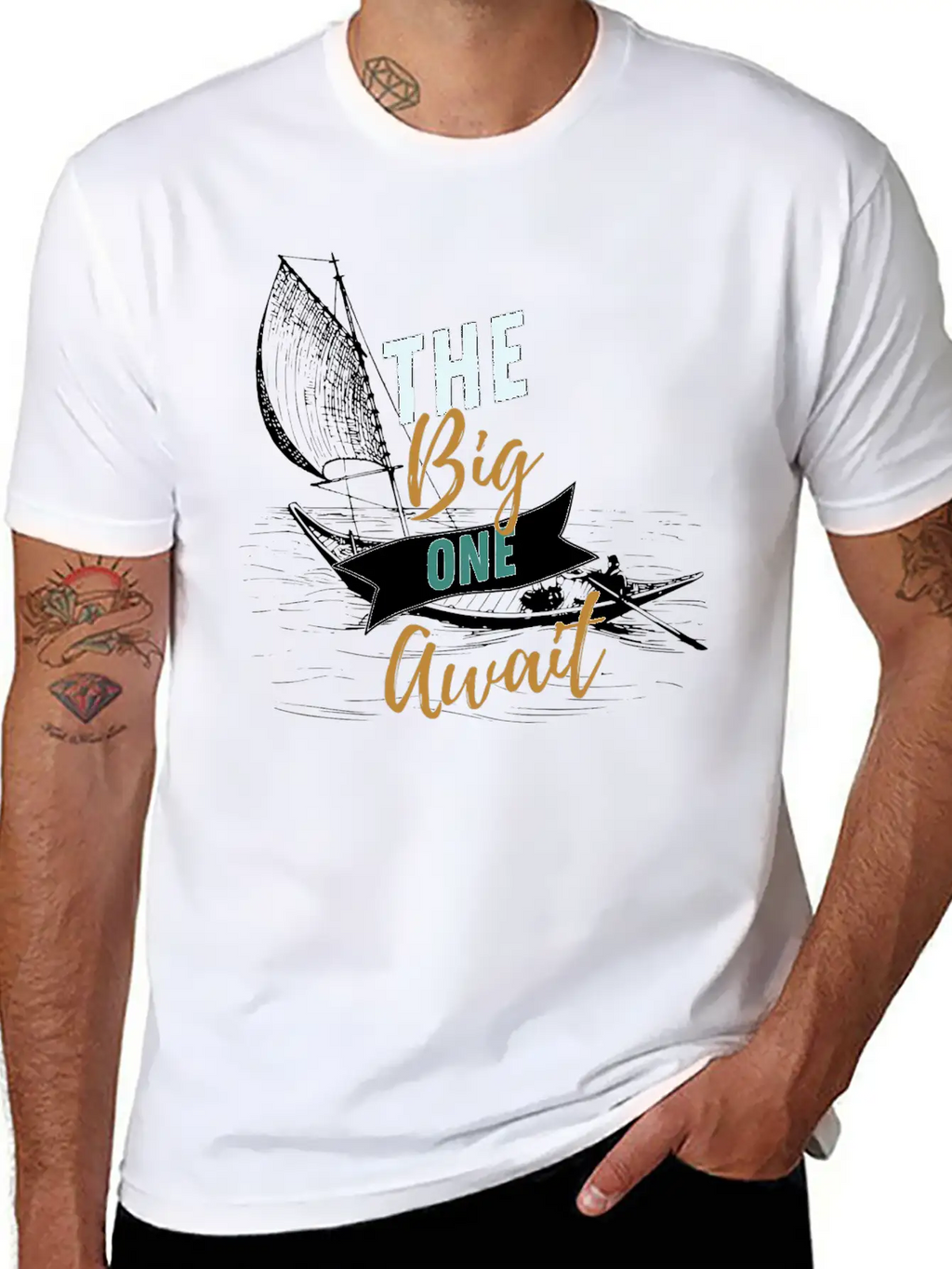 The Big One Awaits Unisex Casual T-Shirt – Clean Design For Daily Comfort