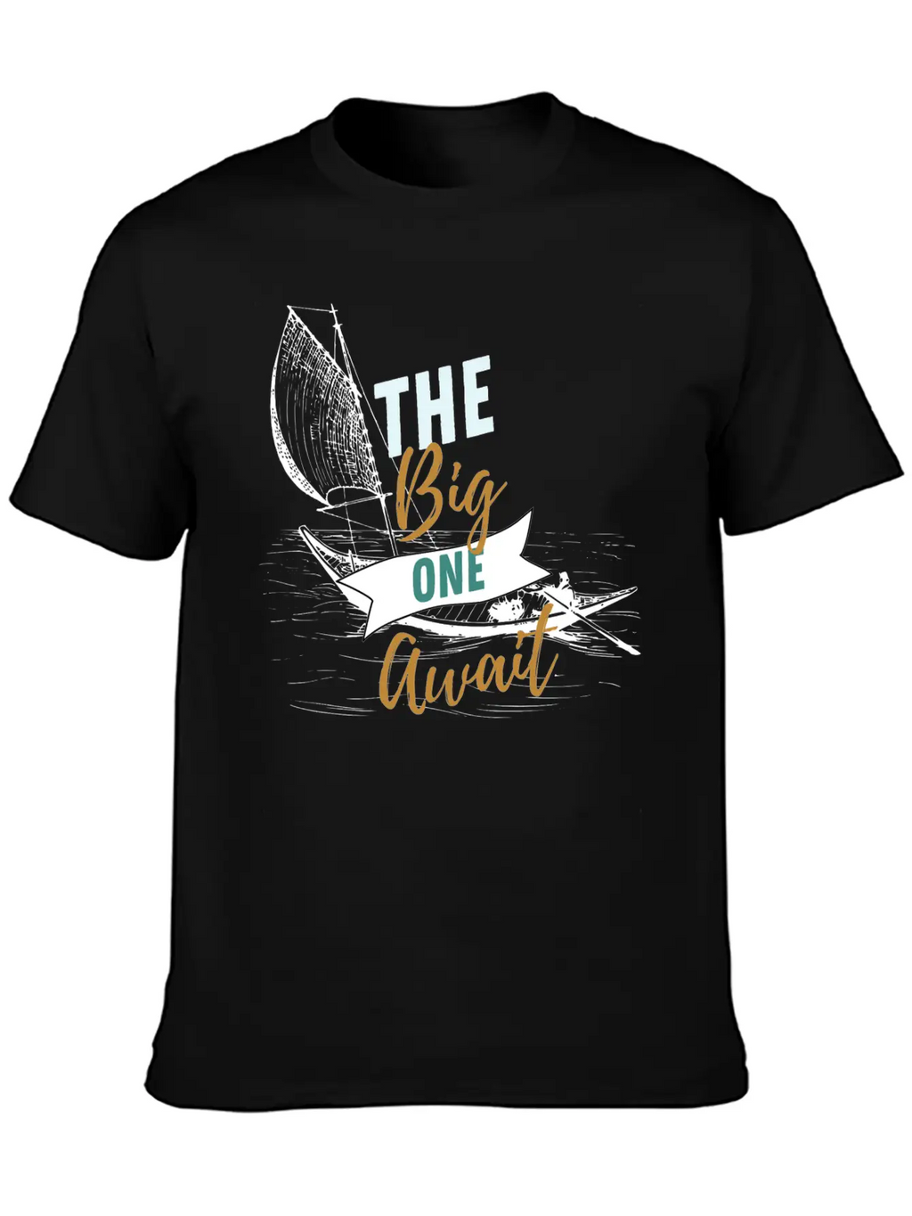 The Big One Awaits Unisex Casual T-Shirt – Clean Design For Daily Comfort