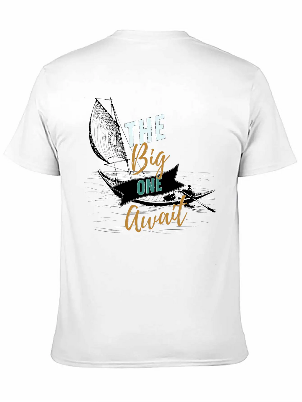 The Big One Awaits Unisex Casual T-Shirt – Clean Design For Daily Comfort