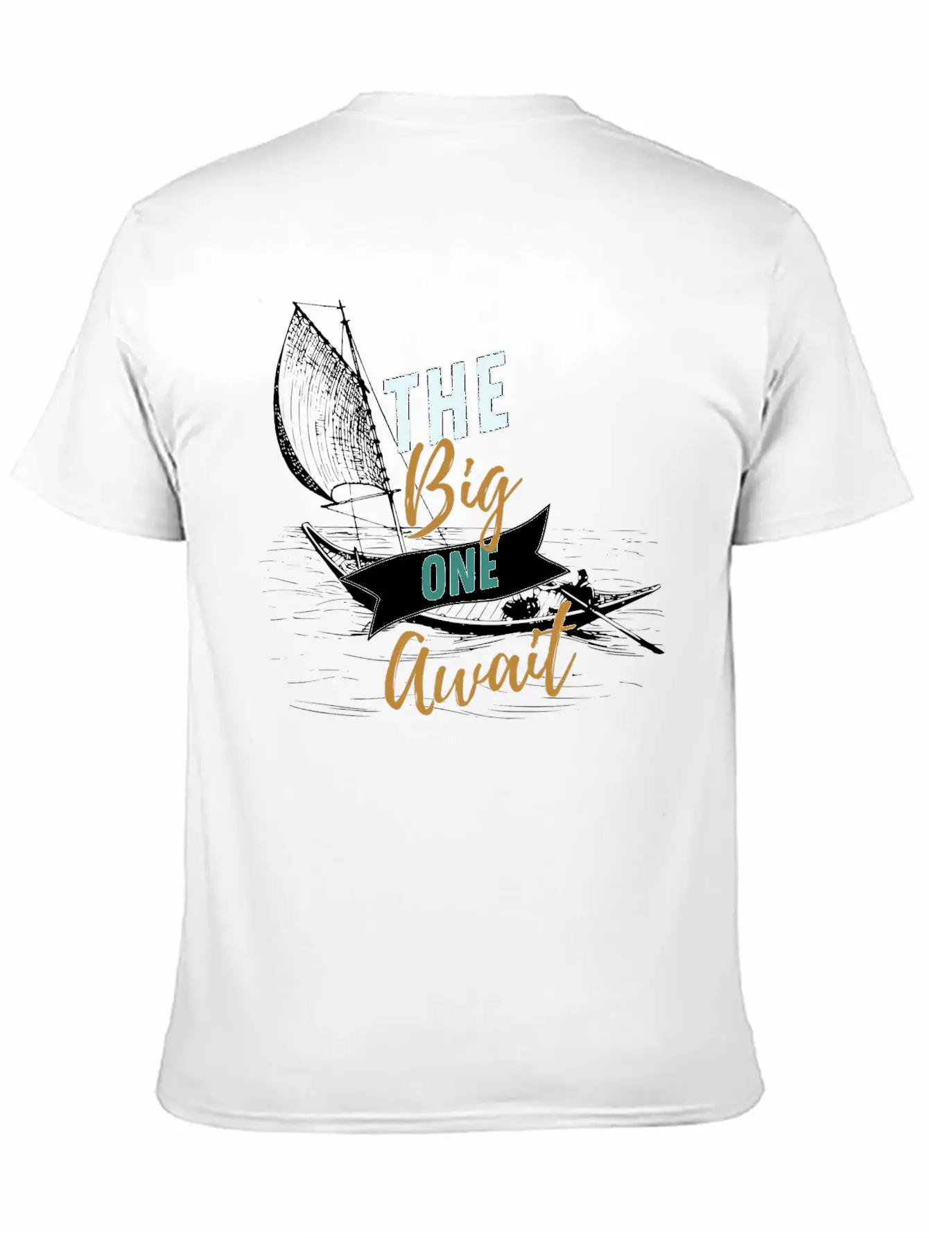 The Big One Awaits Unisex Casual T-Shirt – Clean Design For Daily Comfort