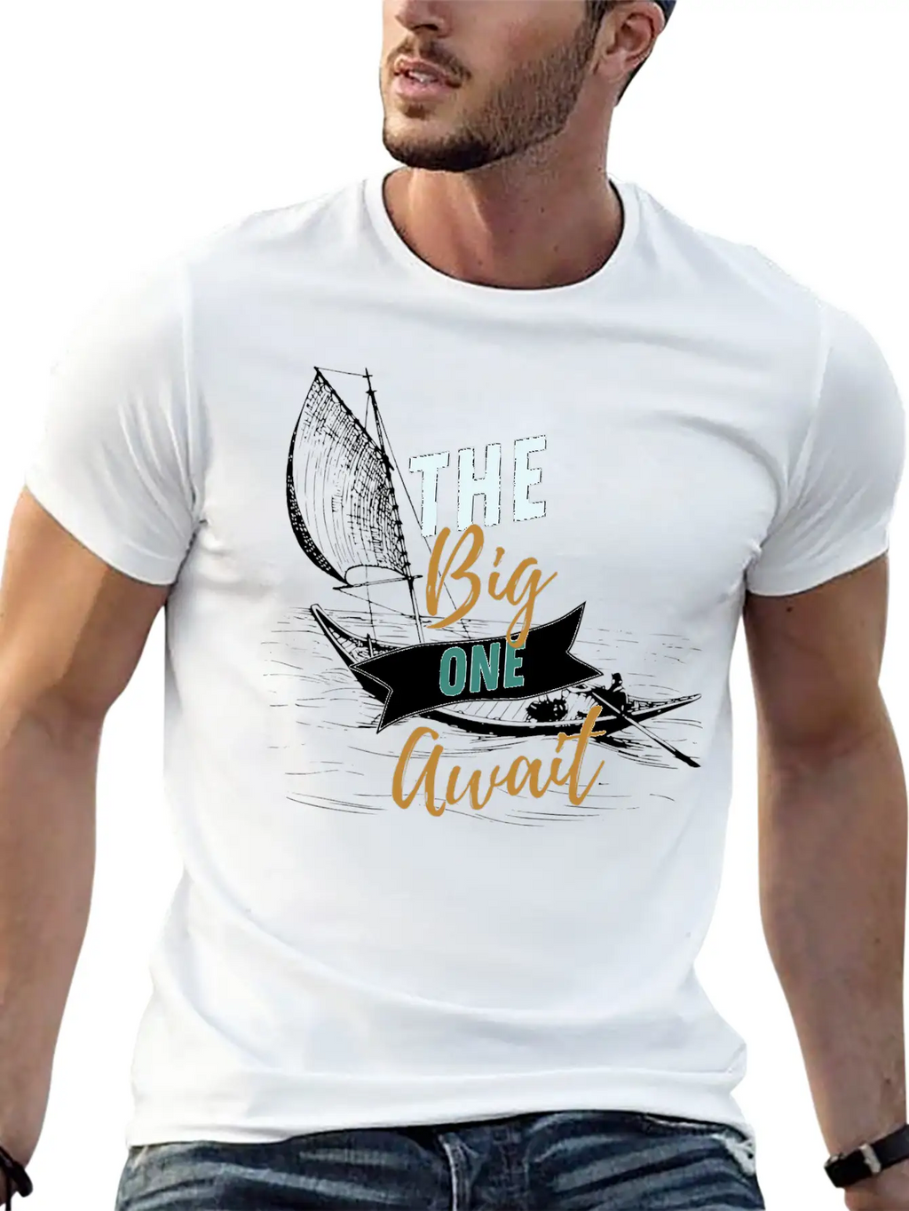 The Big One Awaits Unisex Casual T-Shirt – Clean Design For Daily Comfort