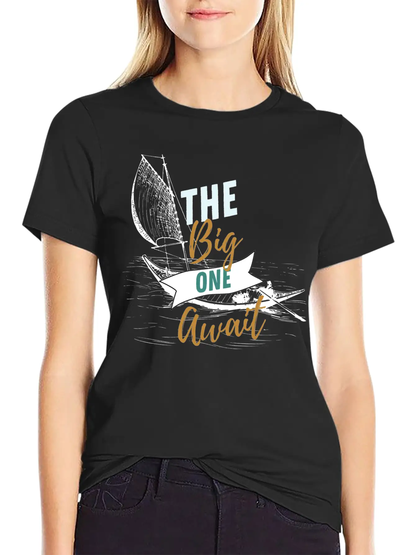The Big One Awaits Unisex Casual T-Shirt – Clean Design For Daily Comfort