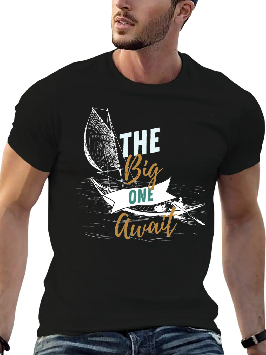 The Big One Awaits Unisex Casual T-Shirt – Clean Design For Daily Comfort