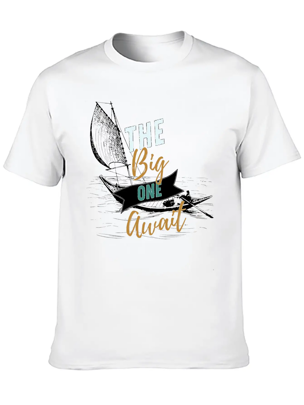 The Big One Awaits Unisex Casual T-Shirt – Clean Design For Daily Comfort