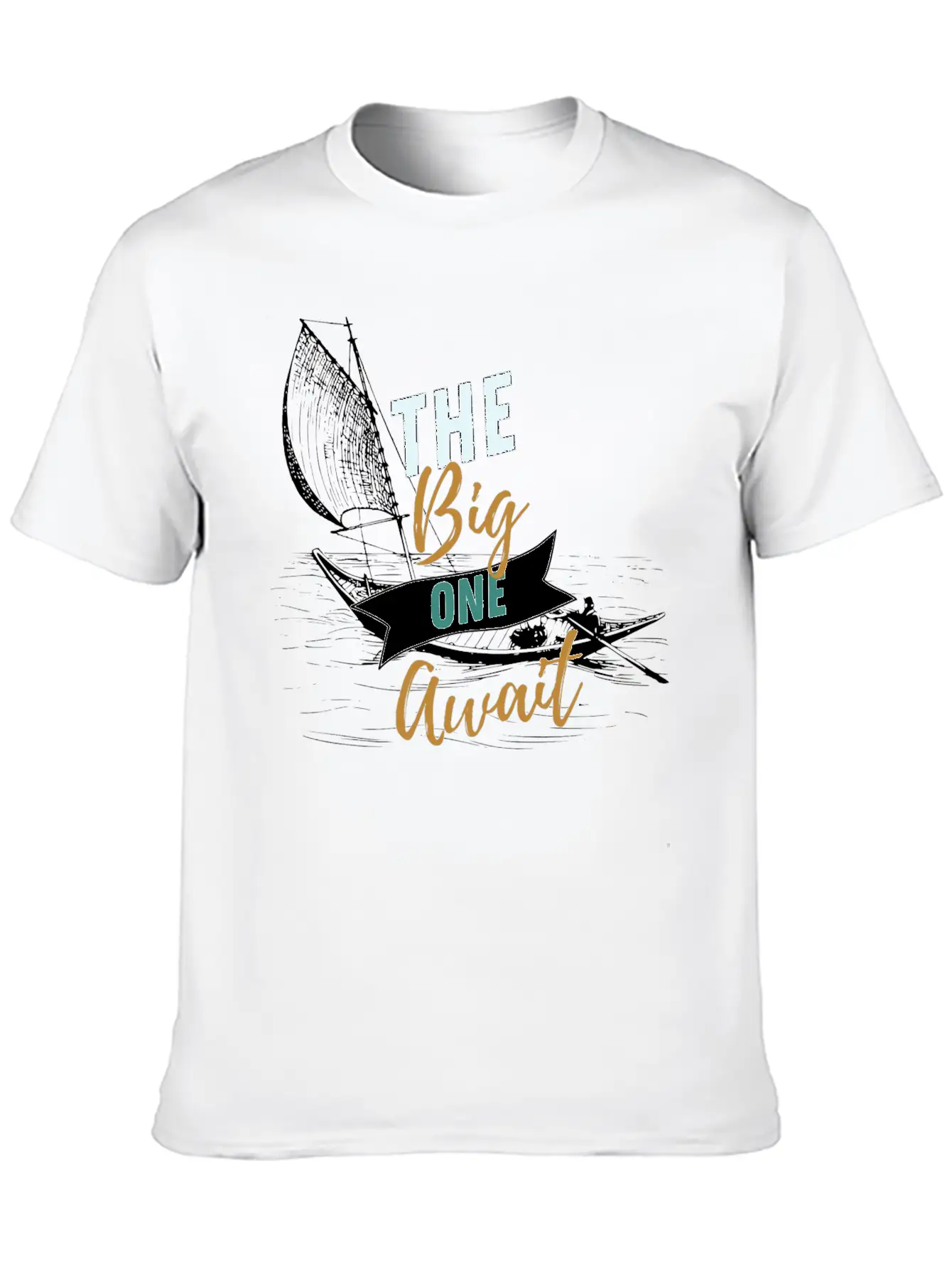The Big One Awaits Unisex Casual T-Shirt – Clean Design For Daily Comfort
