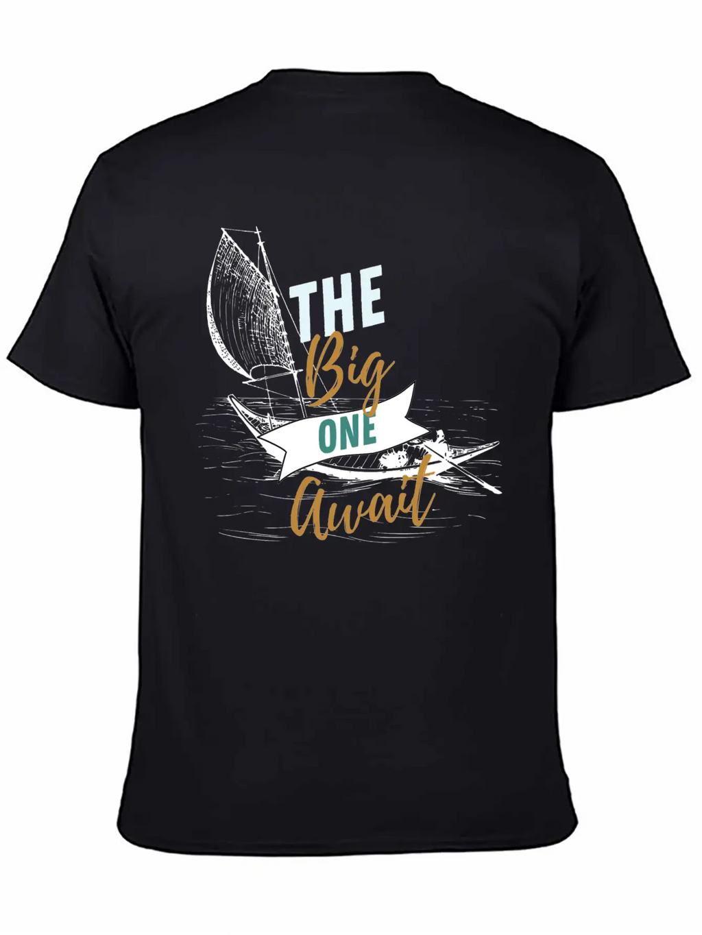 The Big One Awaits Unisex Casual T-Shirt – Clean Design For Daily Comfort