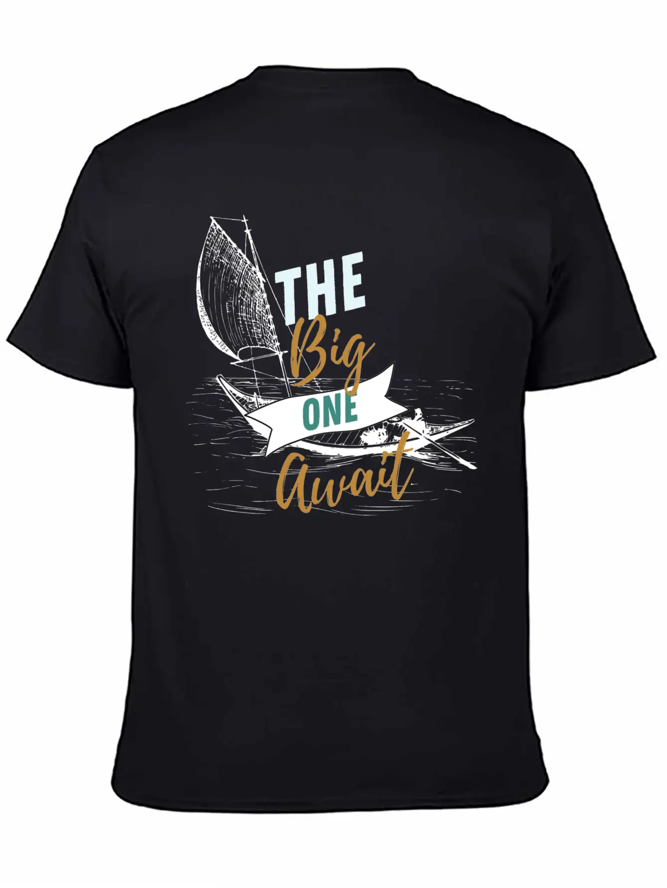 The Big One Awaits Unisex Casual T-Shirt – Clean Design For Daily Comfort