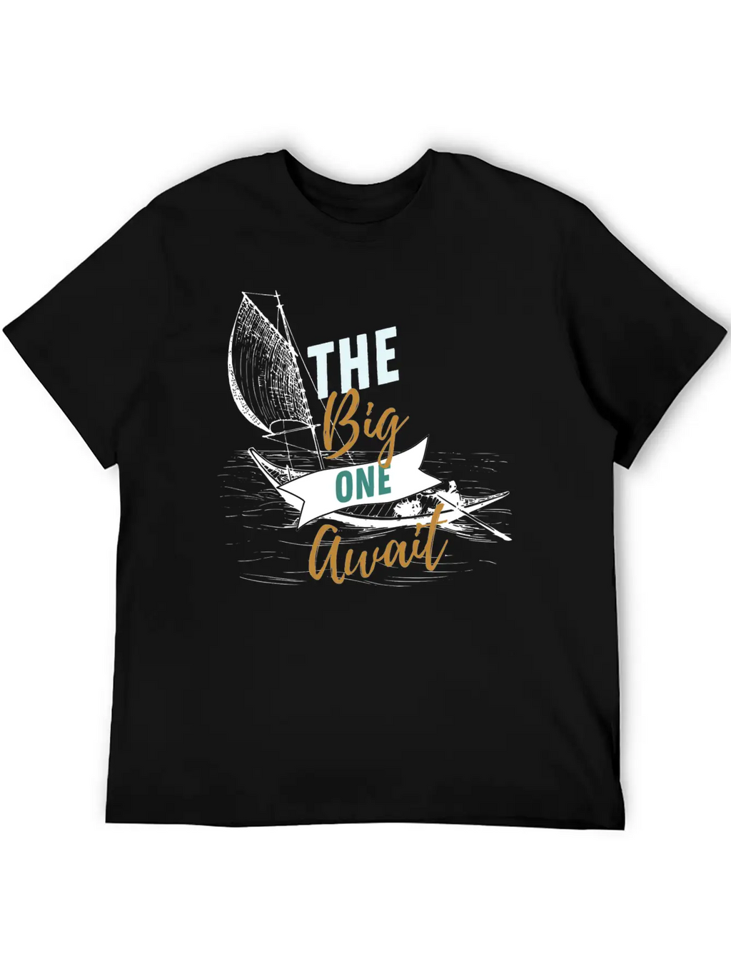 The Big One Awaits Unisex Casual T-Shirt – Clean Design For Daily Comfort