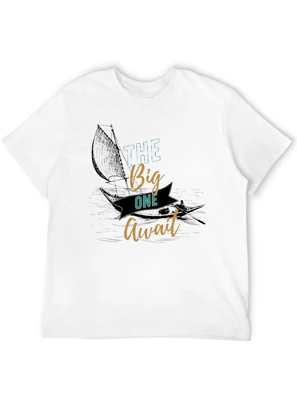 The Big One Awaits Unisex Casual T-Shirt – Clean Design For Daily Comfort