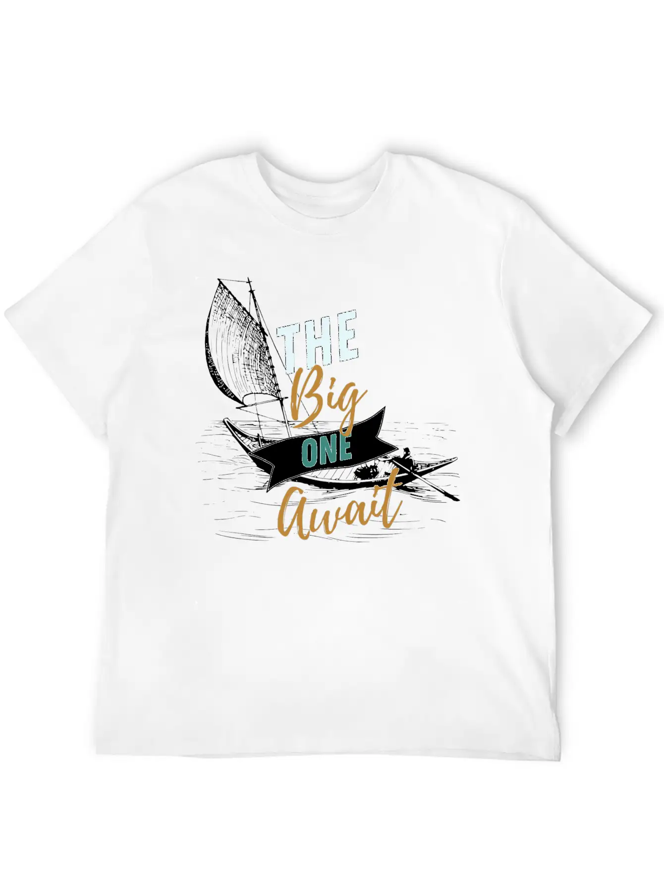 The Big One Awaits Unisex Casual T-Shirt – Clean Design For Daily Comfort