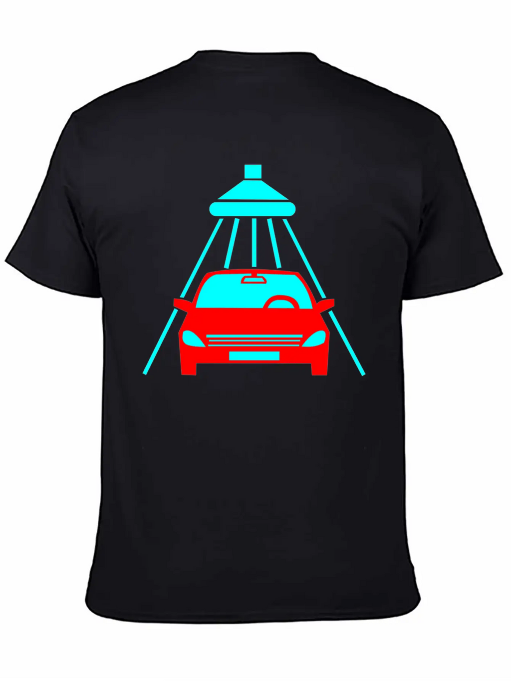 The Car Is Being Cleaned Unisex Casual T-Shirt – Clean Design For Daily Comfort