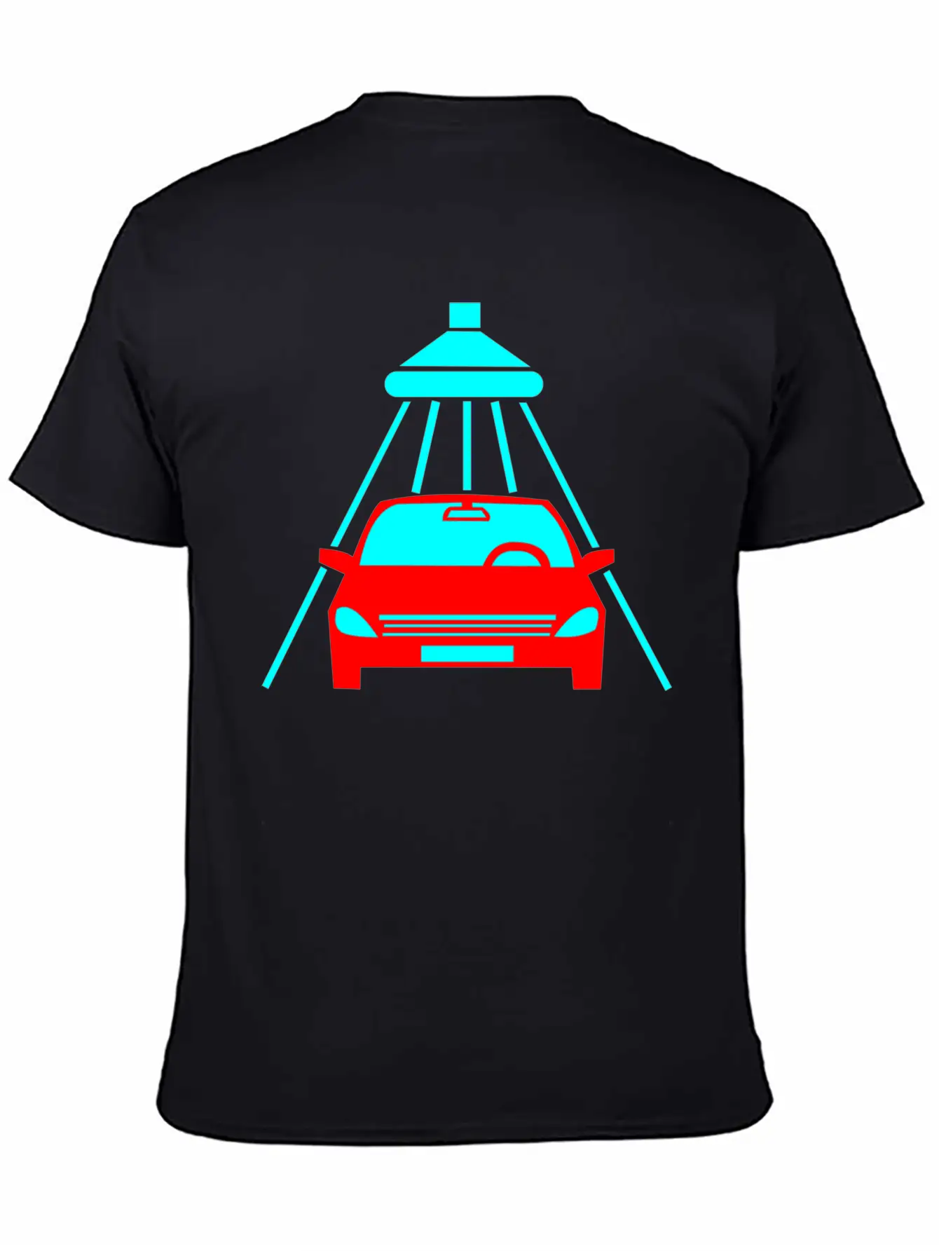 The Car Is Being Cleaned Unisex Casual T-Shirt – Clean Design For Daily Comfort