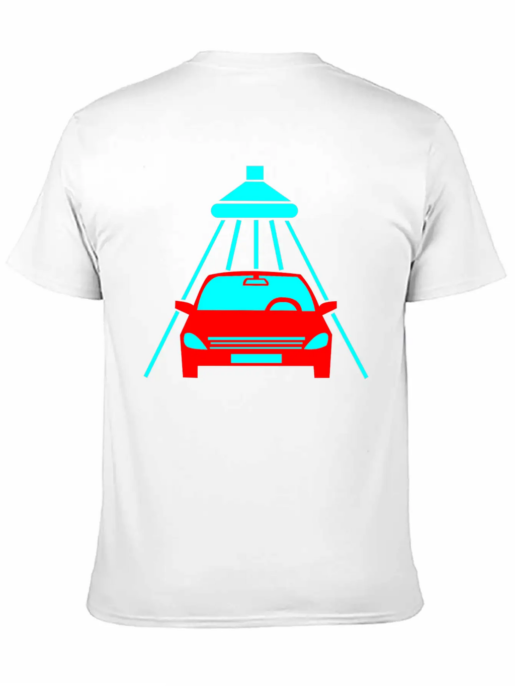 The Car Is Being Cleaned Unisex Casual T-Shirt – Clean Design For Daily Comfort