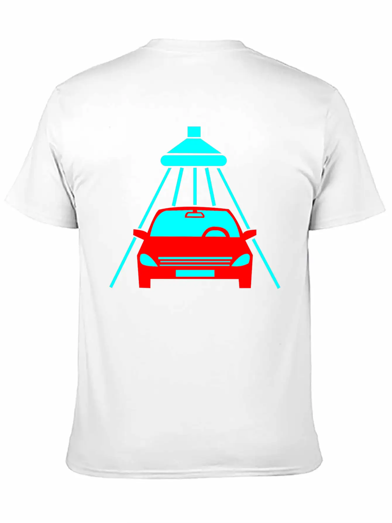 The Car Is Being Cleaned Unisex Casual T-Shirt – Clean Design For Daily Comfort
