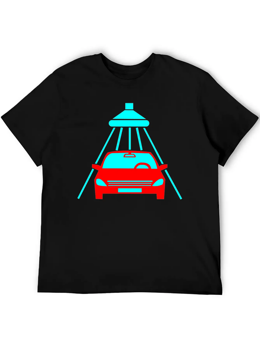 The Car Is Being Cleaned Unisex Casual T-Shirt – Clean Design For Daily Comfort