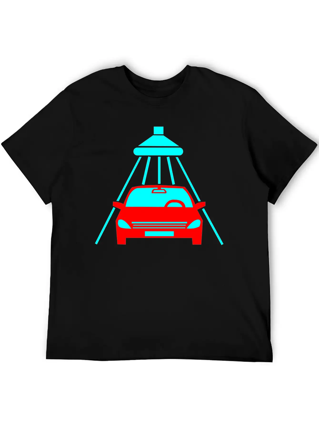 The Car Is Being Cleaned Unisex Casual T-Shirt – Clean Design For Daily Comfort