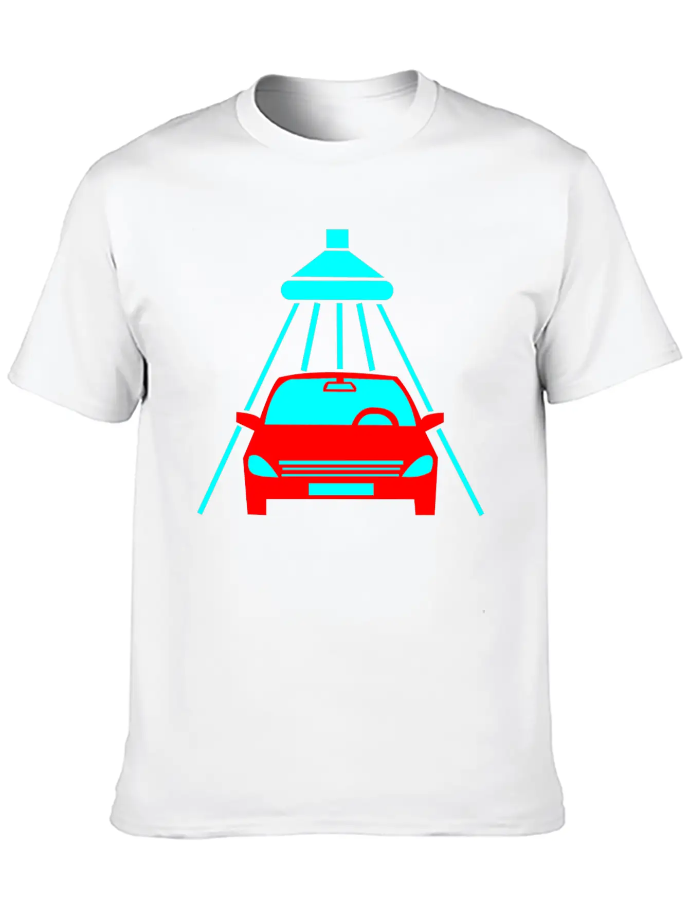 The Car Is Being Cleaned Unisex Casual T-Shirt – Clean Design For Daily Comfort
