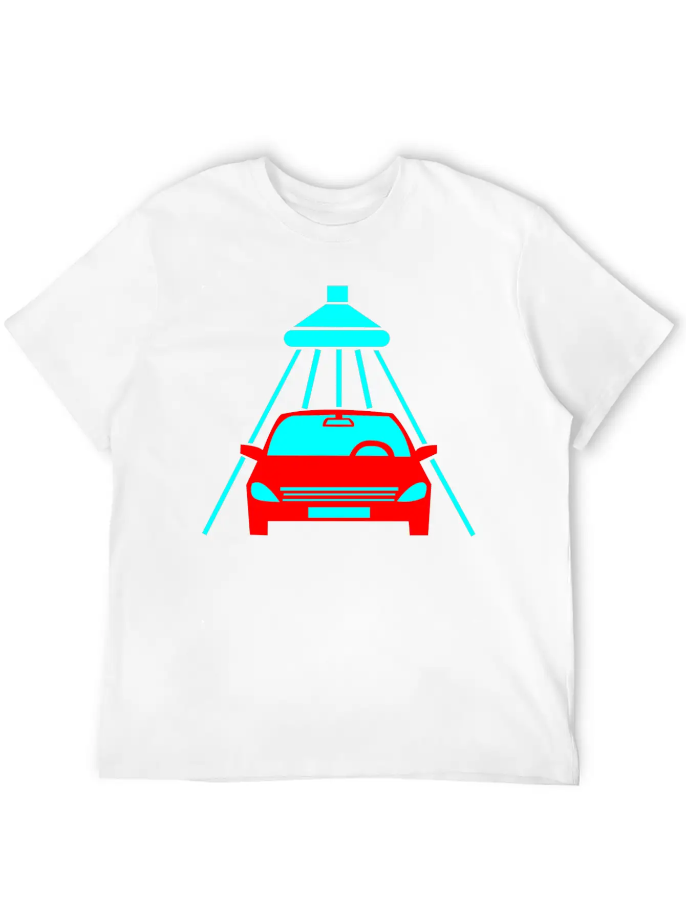 The Car Is Being Cleaned Unisex Casual T-Shirt – Clean Design For Daily Comfort