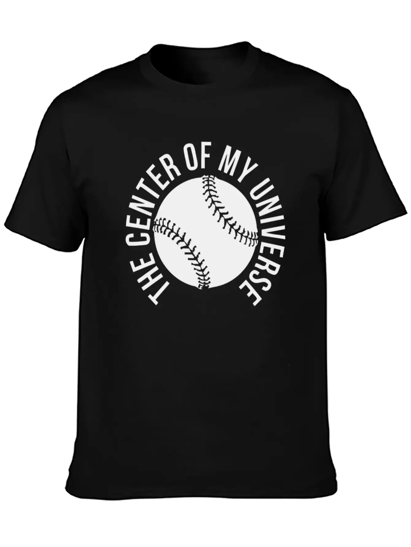 The Center Of My Universe Casual Graphic T-Shirt – Simple And Comfortable Daily Wear
