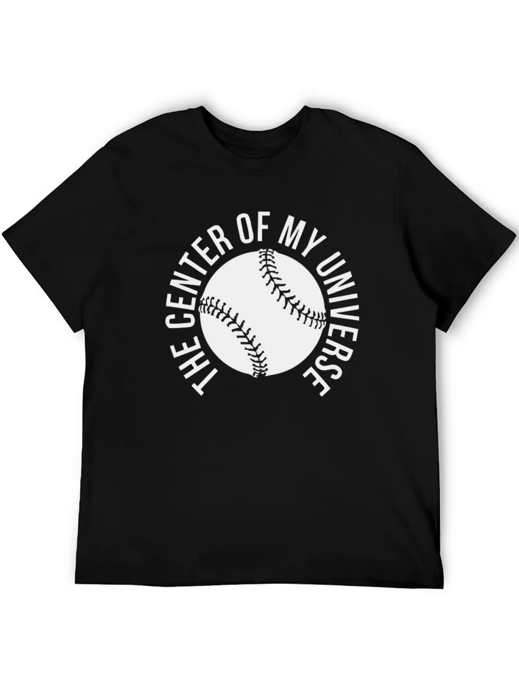 The Center Of My Universe Casual Graphic T-Shirt – Simple And Comfortable Daily Wear
