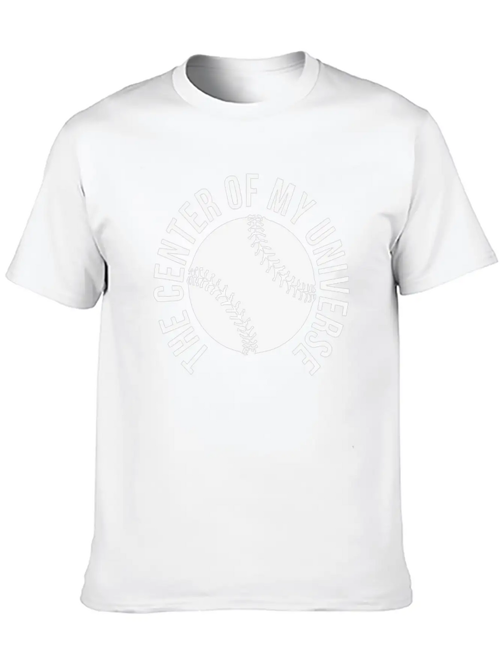 The Center Of My Universe Casual Graphic T-Shirt – Simple And Comfortable Daily Wear