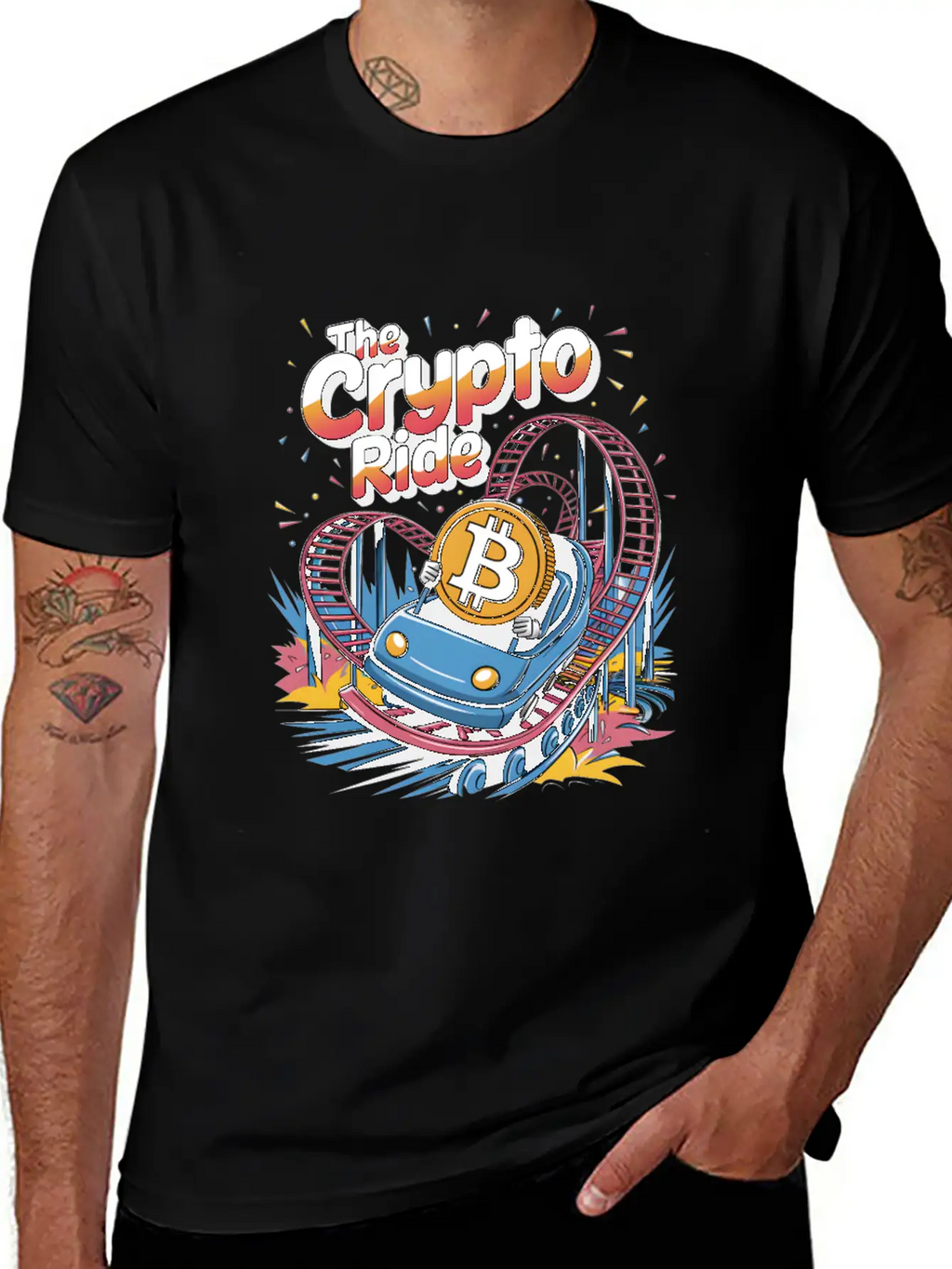 The Crypto Ride Unisex Casual T-Shirt – Clean Design For Daily Comfort