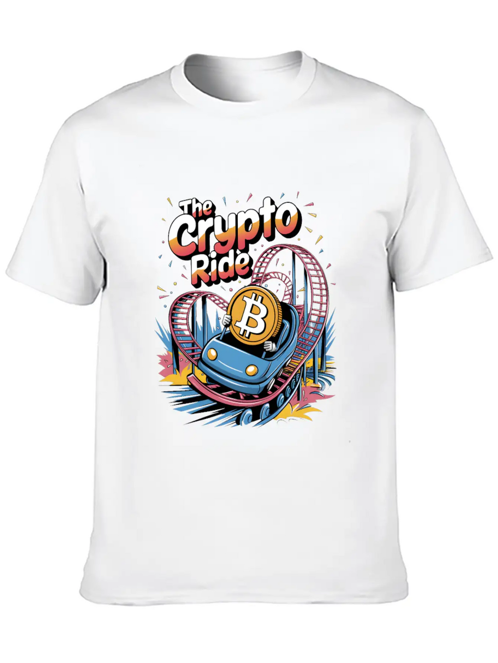 The Crypto Ride Unisex Casual T-Shirt – Clean Design For Daily Comfort