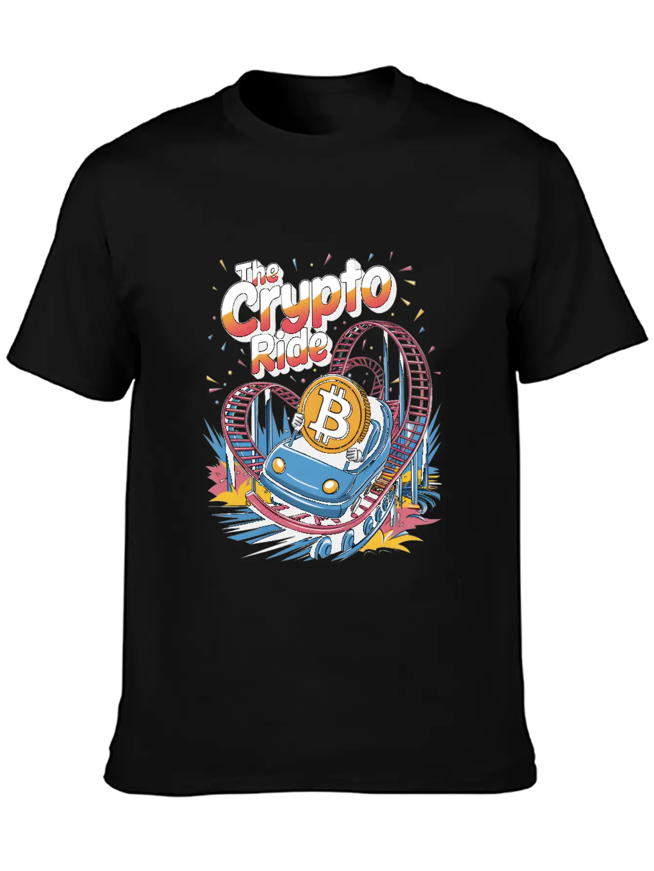 The Crypto Ride Unisex Casual T-Shirt – Clean Design For Daily Comfort