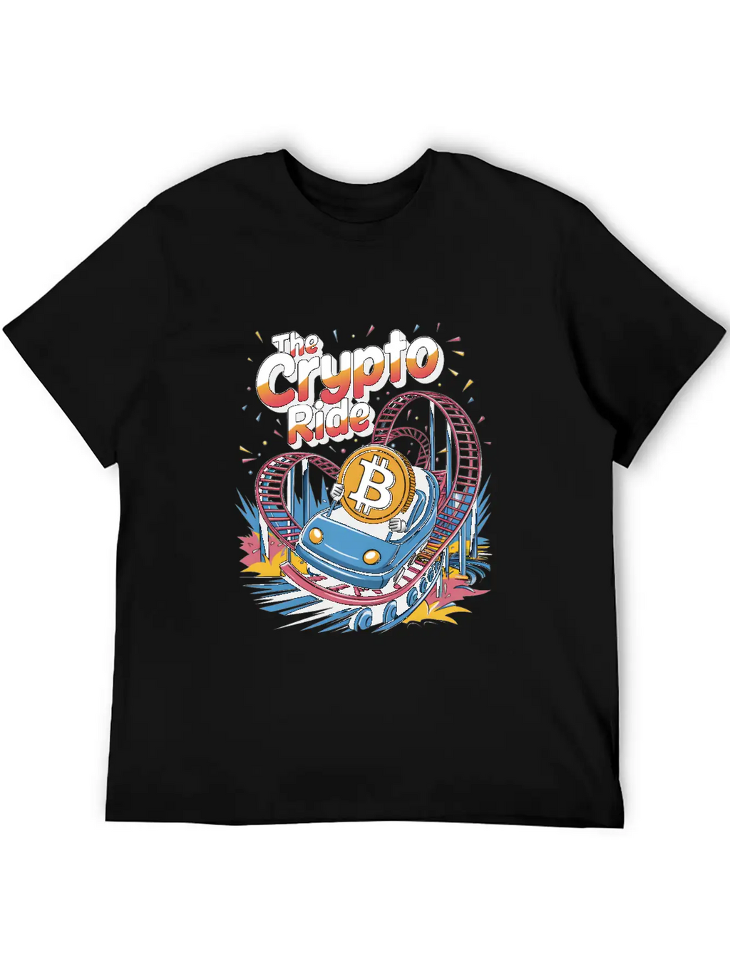 The Crypto Ride Unisex Casual T-Shirt – Clean Design For Daily Comfort