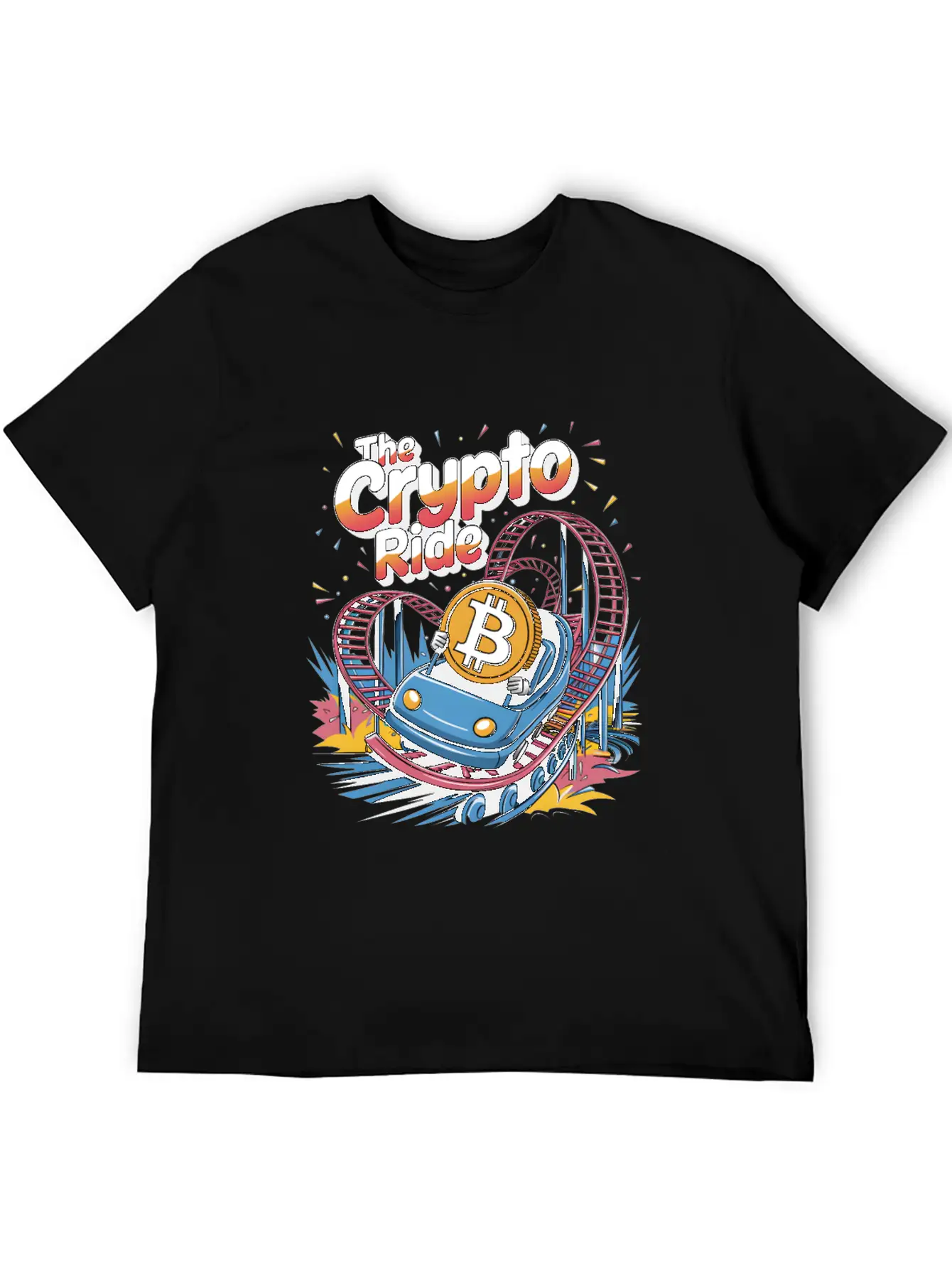 The Crypto Ride Unisex Casual T-Shirt – Clean Design For Daily Comfort