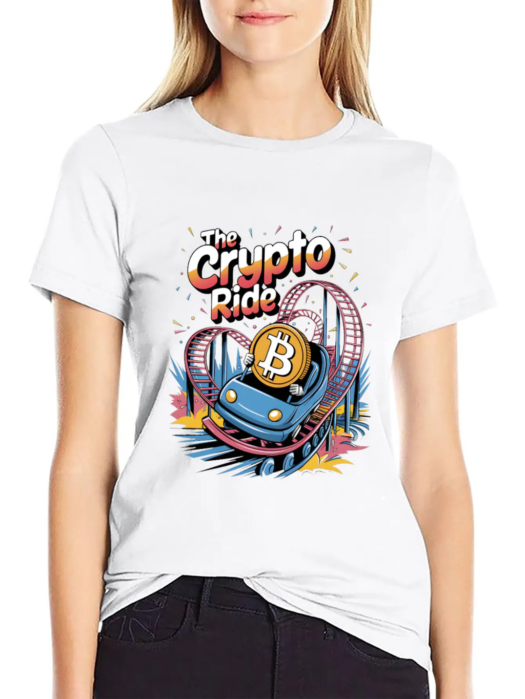 The Crypto Ride Unisex Casual T-Shirt – Clean Design For Daily Comfort