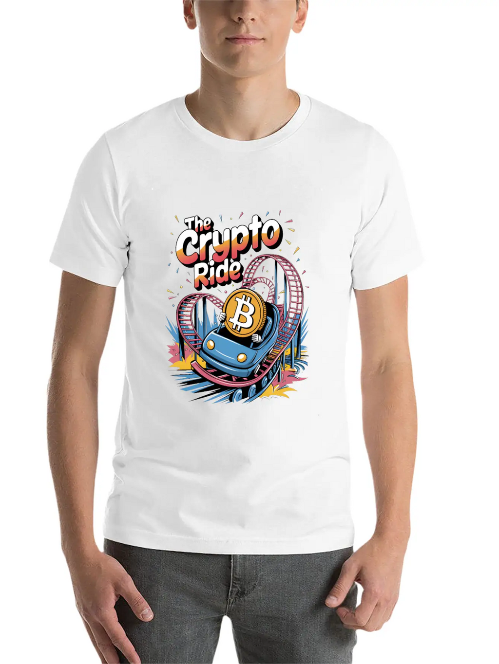 The Crypto Ride Unisex Casual T-Shirt – Clean Design For Daily Comfort
