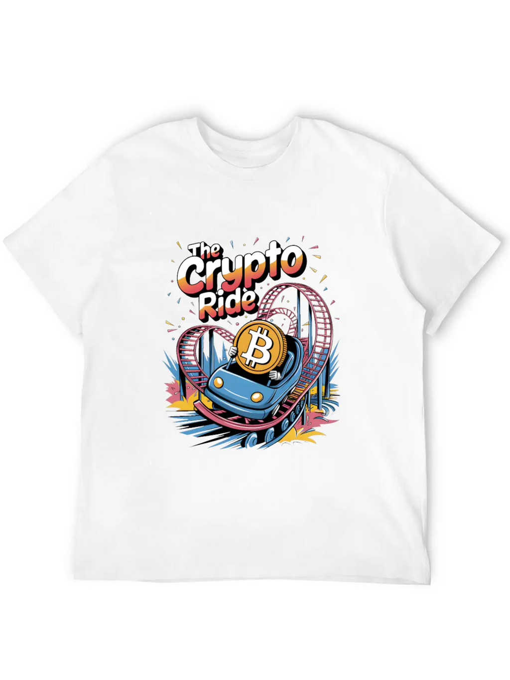The Crypto Ride Unisex Casual T-Shirt – Clean Design For Daily Comfort