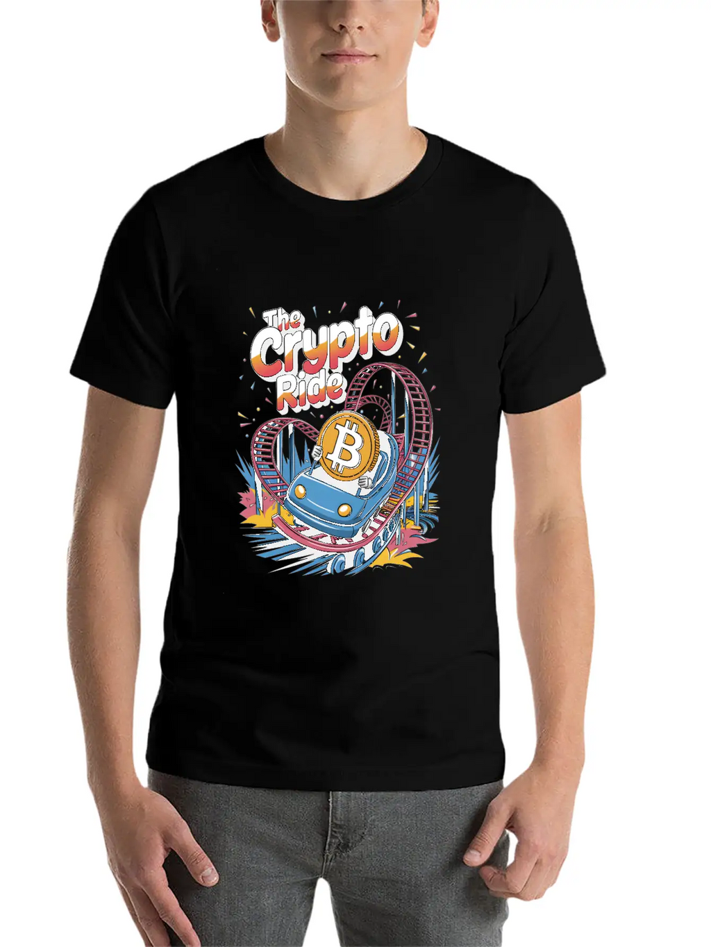 The Crypto Ride Unisex Casual T-Shirt – Clean Design For Daily Comfort
