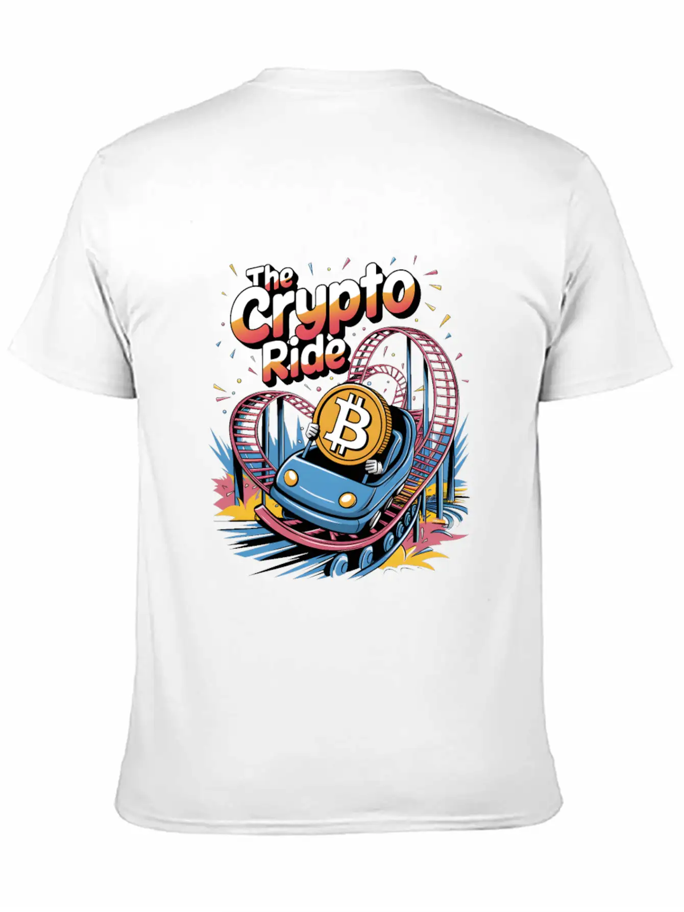 The Crypto Ride Unisex Casual T-Shirt – Clean Design For Daily Comfort