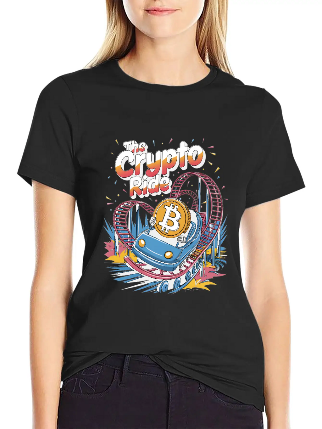 The Crypto Ride Unisex Casual T-Shirt – Clean Design For Daily Comfort