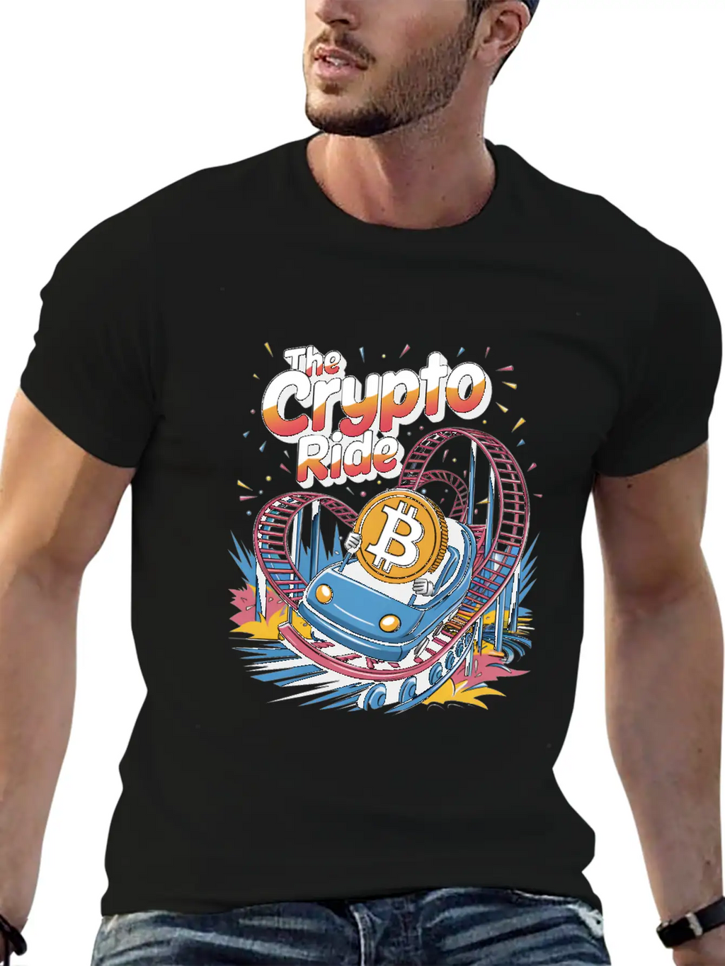 The Crypto Ride Unisex Casual T-Shirt – Clean Design For Daily Comfort