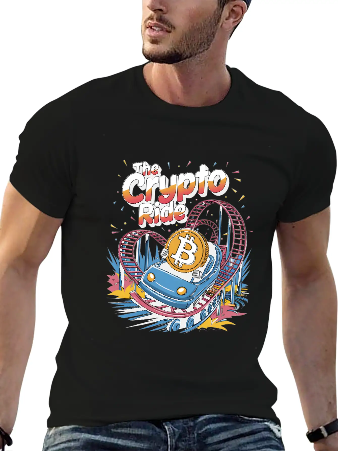 The Crypto Ride Unisex Casual T-Shirt – Clean Design For Daily Comfort