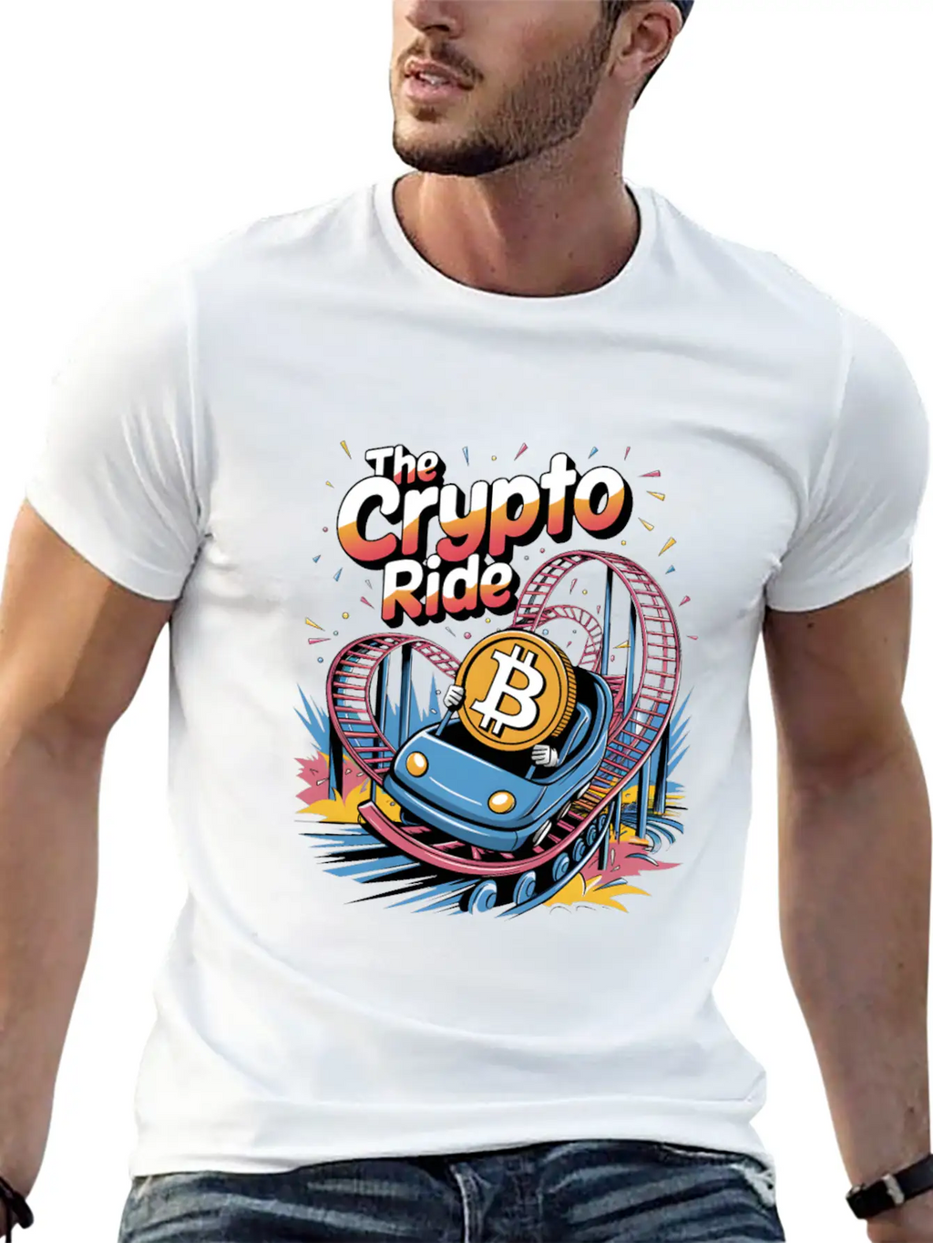 The Crypto Ride Unisex Casual T-Shirt – Clean Design For Daily Comfort