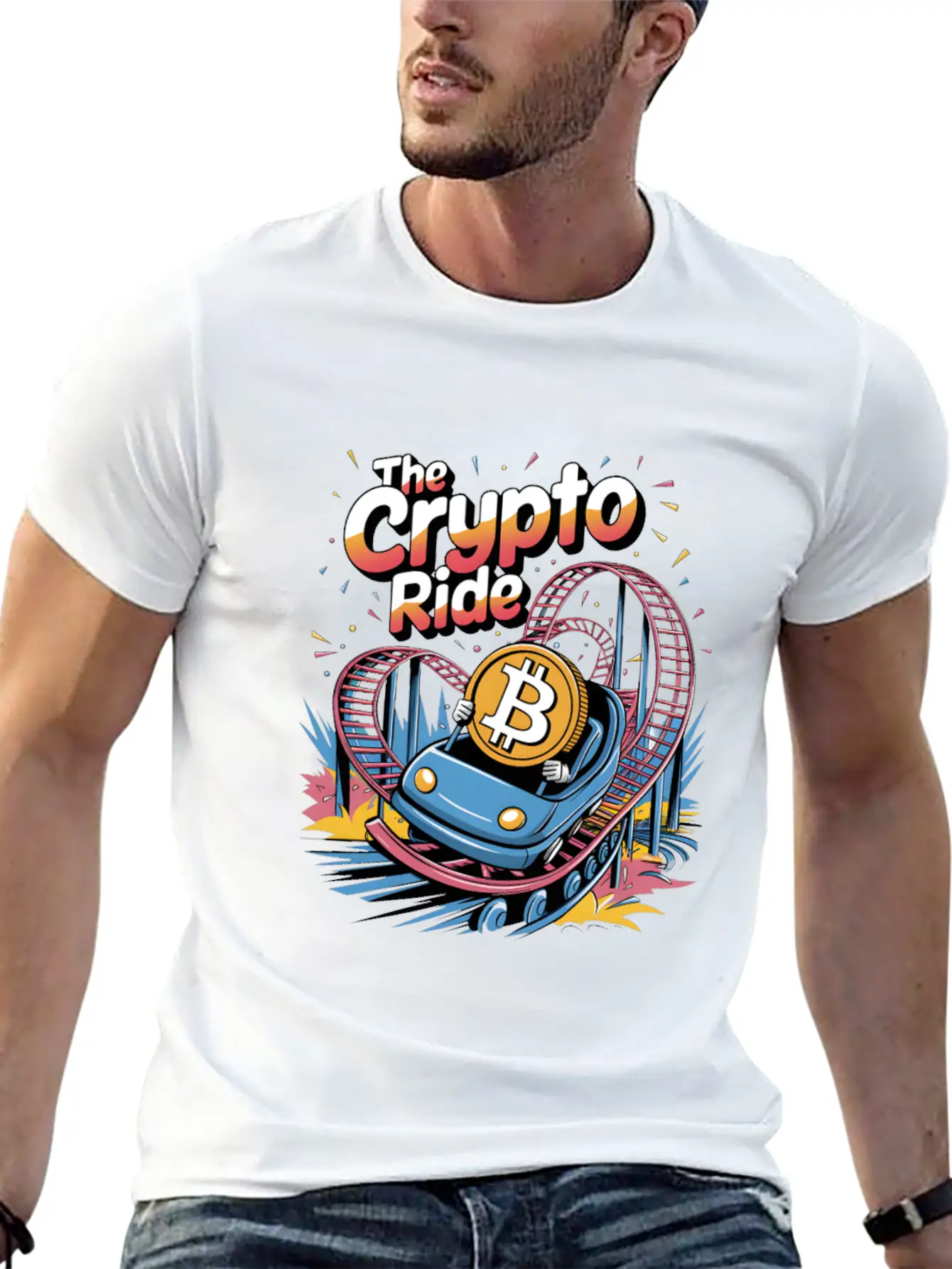 The Crypto Ride Unisex Casual T-Shirt – Clean Design For Daily Comfort